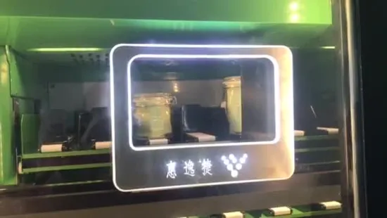 Функциональный автоматический торговый автомат для свежих фруктов и овощей от Vendlife