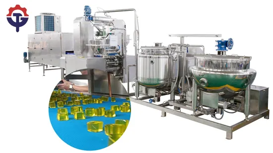 Автоматическая система взвешивания Tg Gummy Bear, витамины, биотин, функциональная машина для производства конфет