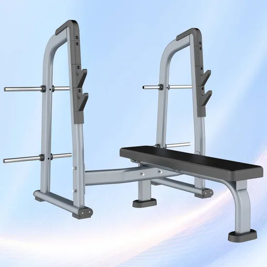Горячая распродажа силовых тренировок со свободными весами, тренажеры для жима лежа на горизонтальной скамье
