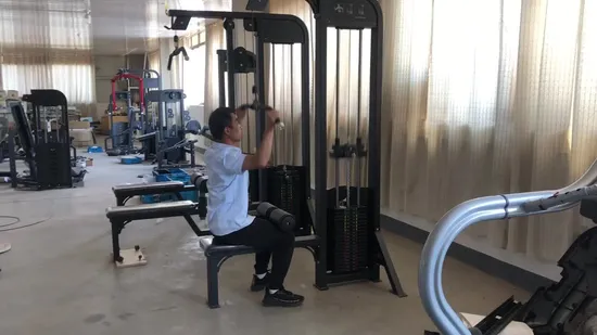 Жим на горизонтальной скамье с гантелями