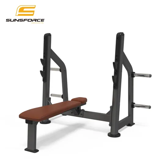 Модная коммерческая скамья Sunsforce Flat Bench