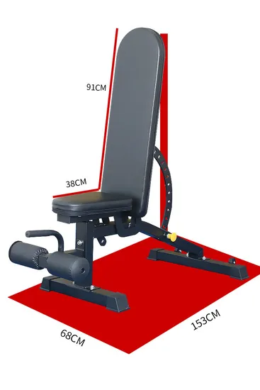 Регулируемая плоская скамья Factory для коммерческих тренировок и жима лежа