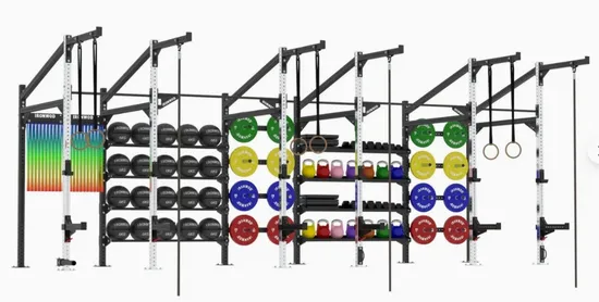 Стойки для тренировок Crossfit Rig оптом из стали, индивидуальное оборудование для фитнес-залов