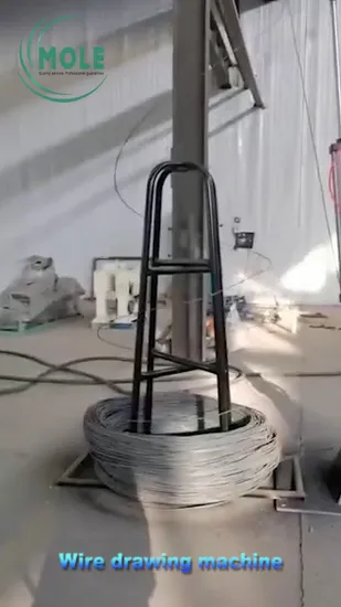Functional Nail High Speed Straight Line Wire Drawing Machine 